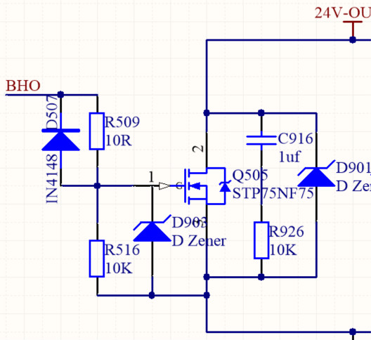 MOS管保護電路實測，分析